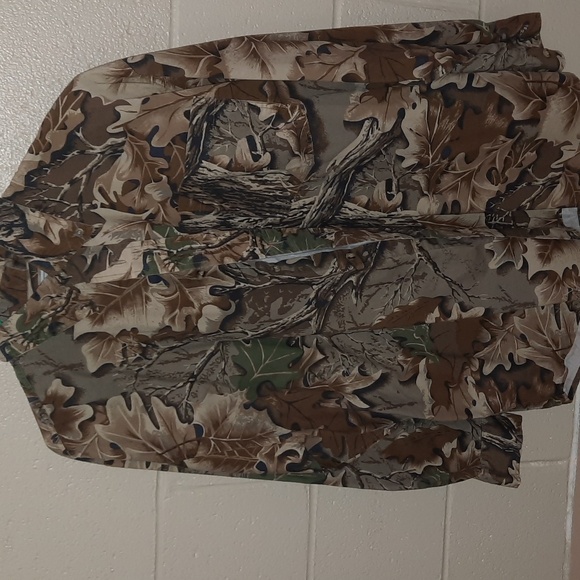 Men's vintage camo button up shirt - Picture 1 of 2